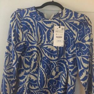 Zara silk MIDI dress
